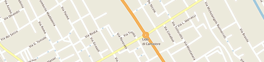Mappa della impresa cassa di risparmio di carrara spa a CAMAIORE