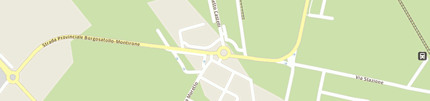 Mappa della impresa la ferramenta di bertocchi flli e c sas a MONTIRONE