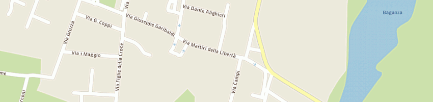 Mappa della impresa piazza sas di piazza giovanna e c a SALA BAGANZA