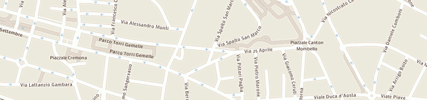 Mappa della impresa bar arduino snc di rosellini vittorio e c a BRESCIA
