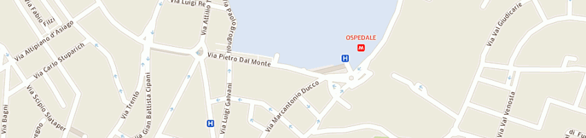 Mappa della impresa capricci scontati di bocchi alessandra e c snc a BRESCIA