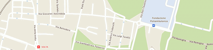 Mappa della impresa casta fabrizio a BRESCIA