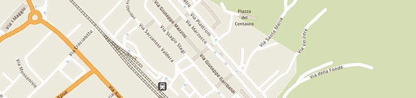 Mappa della impresa soldino sas di graziani dino e c a PIETRASANTA
