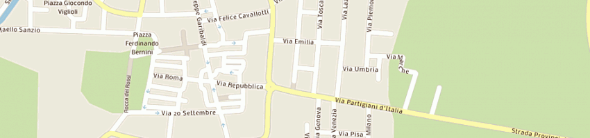 Mappa della impresa curti eugenio a PARMA