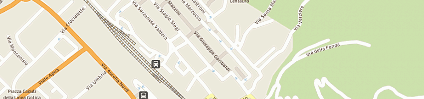 Mappa della impresa ristorante san martino a PIETRASANTA