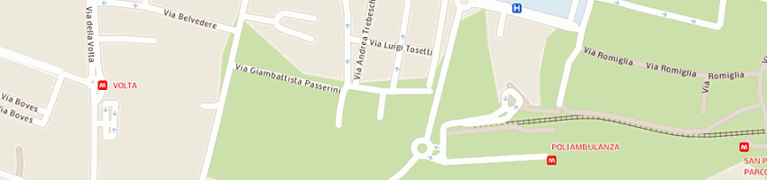 Mappa della impresa chiesa flli snc a BRESCIA