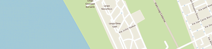 Mappa della impresa bagno barsanti di sgorbini micaela e c sas a VIAREGGIO