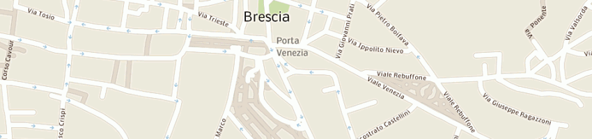 Mappa della impresa pasticceria zilioli di cavallari davide e c (sas) a BRESCIA