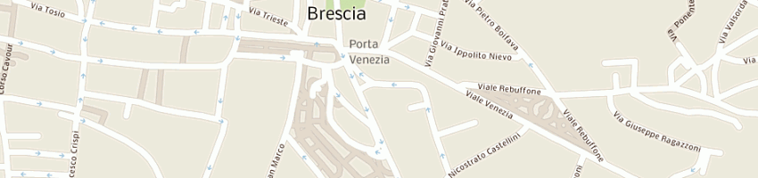 Mappa della impresa bar acquarius di d'amico loredano a BRESCIA