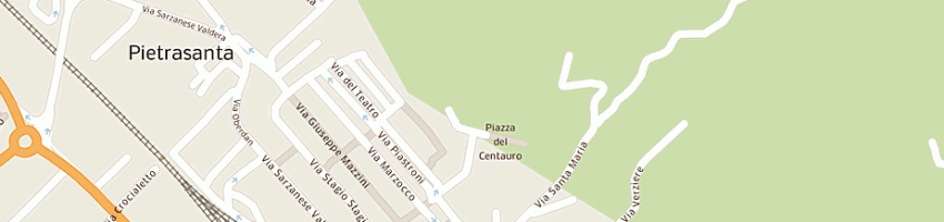 Mappa della impresa bagno king a PIETRASANTA