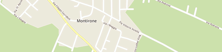 Mappa della impresa vaccari angela a MONTIRONE