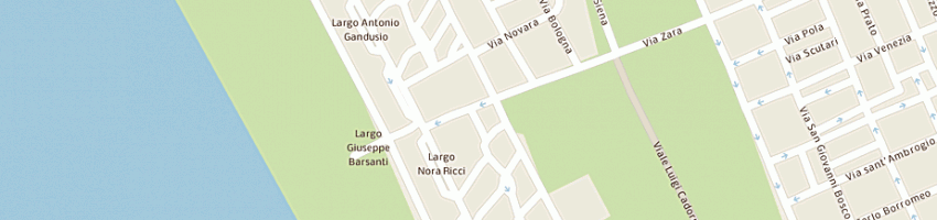 Mappa della impresa marmoler di e lera a VIAREGGIO