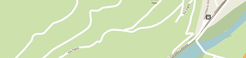 Mappa della impresa donati fiorella a PIANCOGNO