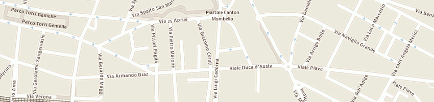 Mappa della impresa gaffurini mario a BRESCIA