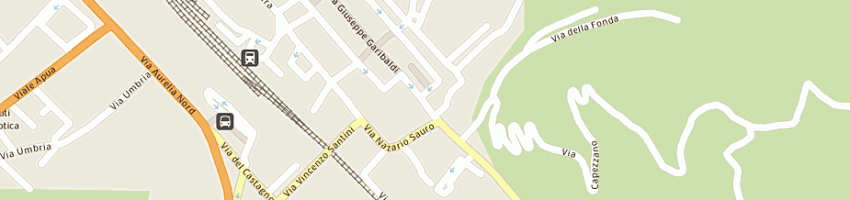 Mappa della impresa osteria la tecchia a PIETRASANTA
