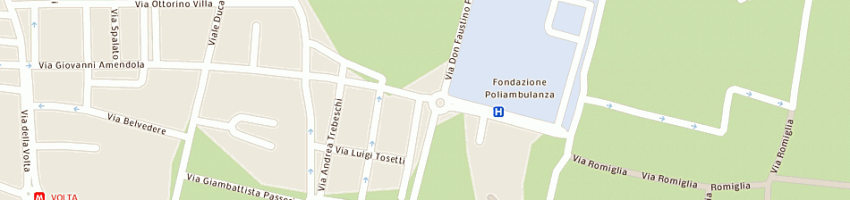 Mappa della impresa municipio a BRESCIA