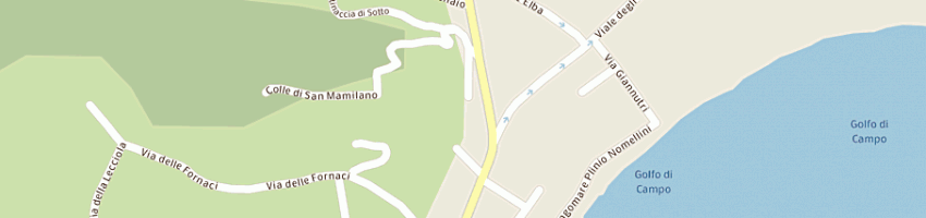 Mappa della impresa centro estetico bellezza e benessere di mancini serena a CAMPO NELL ELBA