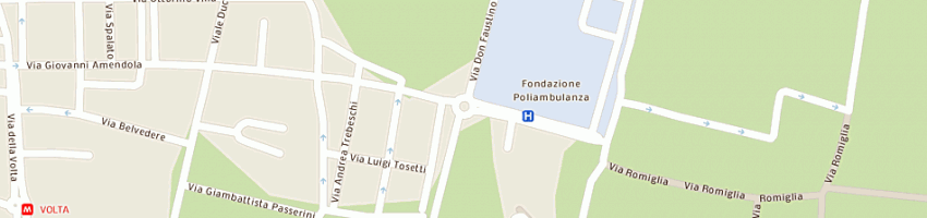 Mappa della impresa saiani patrizia a BRESCIA