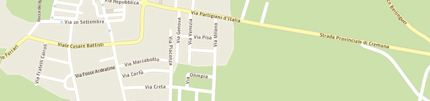 Mappa della impresa denti gionata a SAN SECONDO PARMENSE
