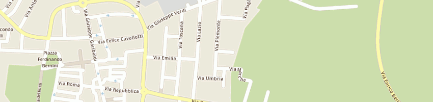 Mappa della impresa benassi giuseppe a SAN SECONDO PARMENSE
