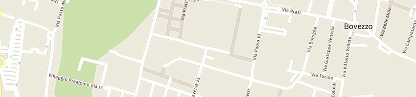 Mappa della impresa novaglio luciano a BOVEZZO
