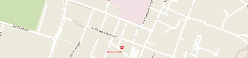 Mappa della impresa autoscuola stadium a BRESCIA