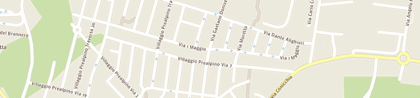 Mappa della impresa frassine mauro a BOVEZZO