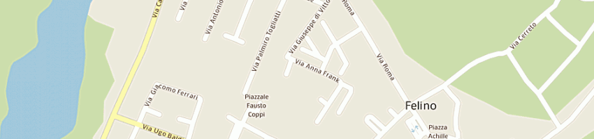Mappa della impresa avanzini lidia a FELINO