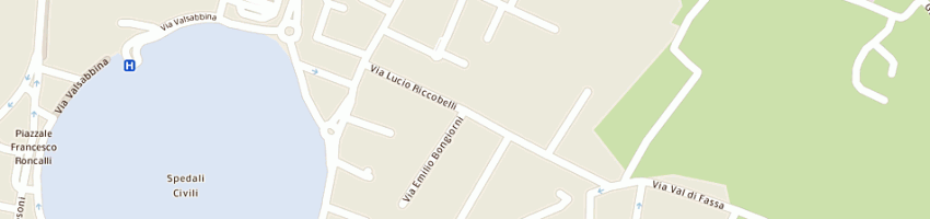 Mappa della impresa bulgarini claudio a BRESCIA