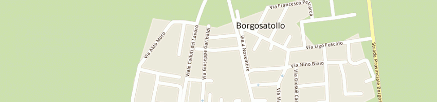 Mappa della impresa ludica cooperativa sociale scrl a BORGOSATOLLO