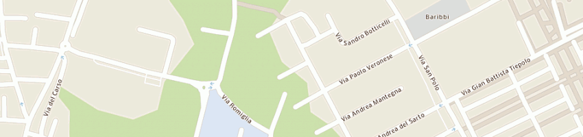 Mappa della impresa tommolini enrico a BRESCIA