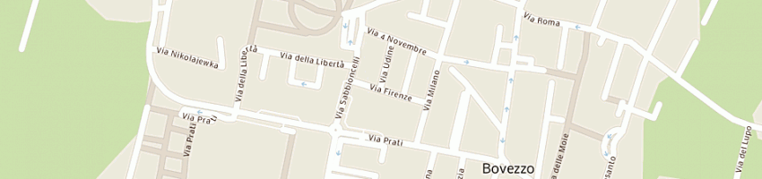 Mappa della impresa zuklic francesco a BOVEZZO