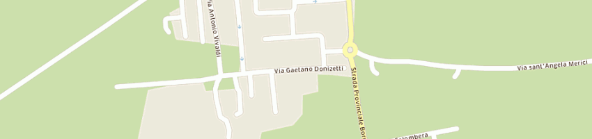 Mappa della impresa t a di tomasoni antonio a BORGOSATOLLO