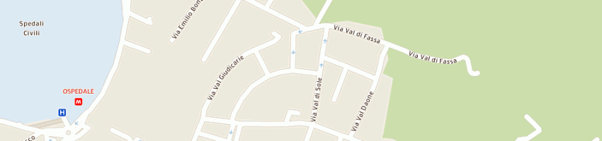 Mappa della impresa arcor di cordovani gianpietro e c snc a BRESCIA