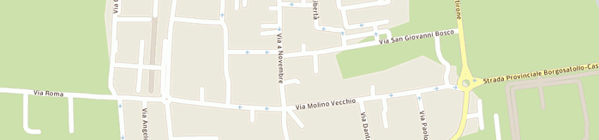 Mappa della impresa gabrieli giovanni a BORGOSATOLLO