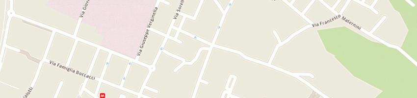 Mappa della impresa hosteria alla posta da beniamino sas di ferraro domenico e c a BRESCIA