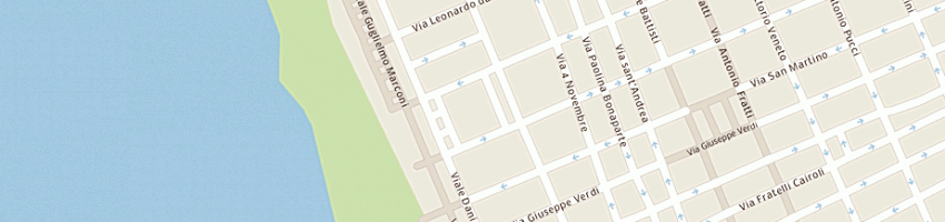 Mappa della impresa alex vani max - srl a VIAREGGIO