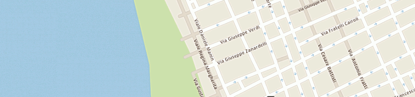 Mappa della impresa la pace srl a VIAREGGIO