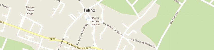 Mappa della impresa mora erika a FELINO