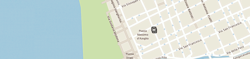 Mappa della impresa bagno nettuno a VIAREGGIO