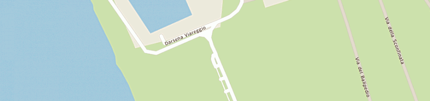 Mappa della impresa bagno teresa ristorante bar snc a VIAREGGIO