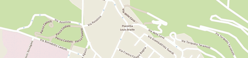 Mappa della impresa trattoria antica fonte (sas) a BRESCIA