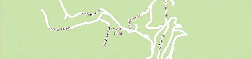 Mappa della impresa cerreto laghi 24 srl a COLLAGNA