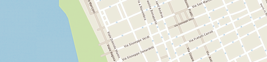 Mappa della impresa milviano viaggi e turismo srl a VIAREGGIO