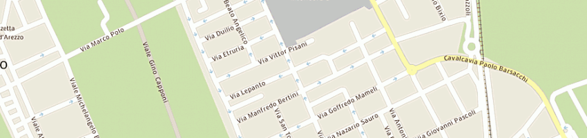 Mappa della impresa hotel kim di lupi e c sas a VIAREGGIO