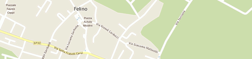 Mappa della impresa diana srl a FELINO