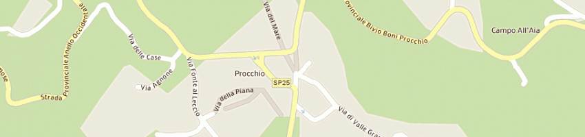 Mappa della impresa l' orizzonte srl a MARCIANA