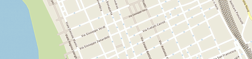 Mappa della impresa la brilla srl a VIAREGGIO