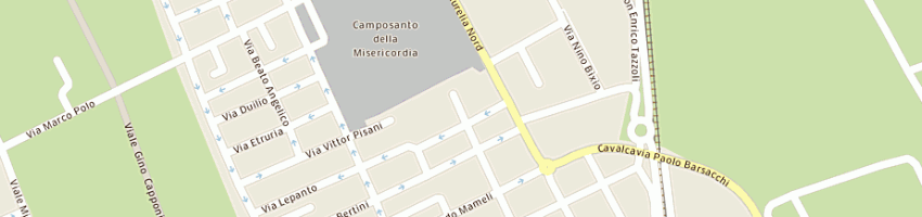 Mappa della impresa massimo sport di bonuccelli v- fommei v e c snc a VIAREGGIO