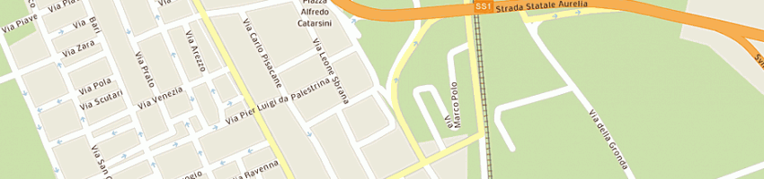 Mappa della impresa stenotype service a VIAREGGIO